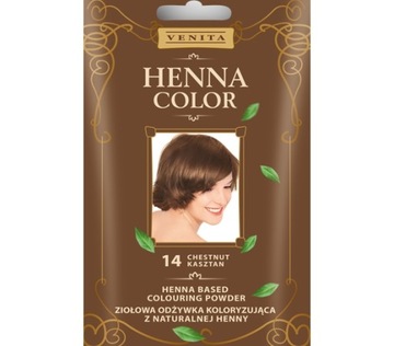 Venita, Henna Color, odż kolor. nr14 kasztan
