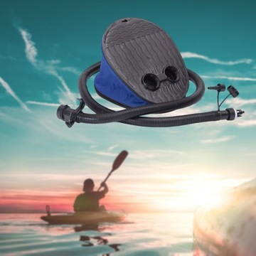 Переносной ножной насос с опустошением шланга