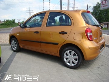 LIŠTA OSOBNÍ STRÁŽCE BOČNÍ DVEŘE NISSAN MICRA 5D HATCHBACK