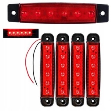 10x LAMPA OBRYSOWA OBRYSÓWKA DIODOWA LED OBRYSÓWKI