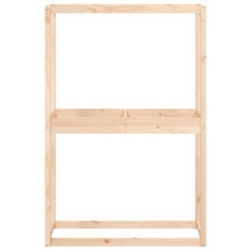 vidaXL Полка для шин 120x40x180 см Массив сосны