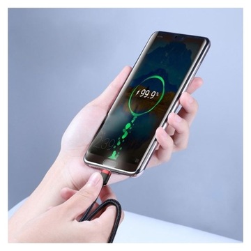 USB TYPE C USBC USB TYPE C USBC-кабель 1 м, черный, 60 Вт, нейлон, HQ Power Delivery