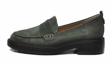 RYŁKO L2R34_1TA Mokasyny khaki R.38