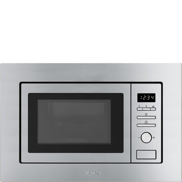 % Kuchenka mikrofalowa do zabudowy SMEG FMI017X