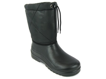 ŚNIEGOWCE KALOSZE OCIEPLANE KOZAKI MĘSKIE KOLMAX 042 CIEPŁE PIANKA PL 40