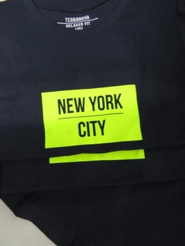 T-SHIRT MĘSKI NA LATO KRÓTKI RĘKAW koszulka bluzka podkoszulka NEW YORK M