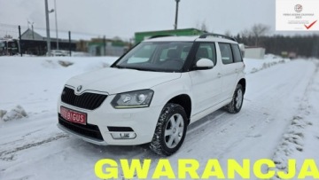 Skoda Yeti Minivan 2.0 TDI CR DPF 110KM 2013 Škoda Yeti Skoda Yeti Panorama xsenon ledy super
