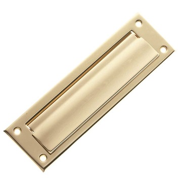 Wrzutnia na listy MOSIĘŻNA Złota Wrzutnik 254x78mm