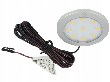 ORBIT OPRAWA LAMPA LED 3W PODSZAF. WBUD WYŁ. BC AL