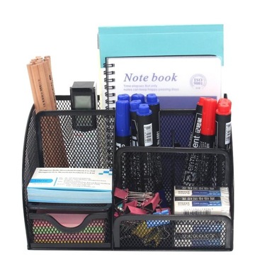 МЕТАЛЛИЧЕСКИЙ НАСТОЛЬНЫЙ ОРГАНАЙЗЕР ЯЩИК ДЛЯ ИНСТРУМЕНТОВ, 6 ОТДЕЛЕНИЙ С РАБОЧИМ ЯЩИКОМ