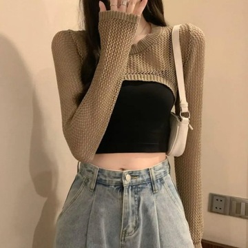 Женский солнцезащитный крем Top Полый тонкий солнцезащитный муравей