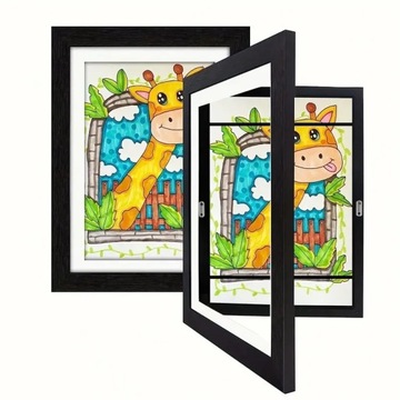 Рамка для хранения детских произведений искусства FRAMELET Black