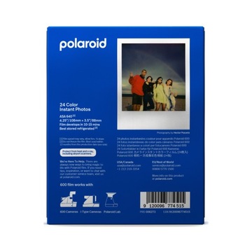 Вставка из пленки Polaroid Color 600 24 фотографии