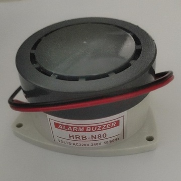 Звуковой электронный зуммер HRB-N80-24V