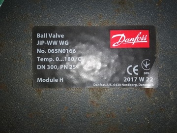 Сварочный клапан Danfoss JIP-WW DN300 PN25
