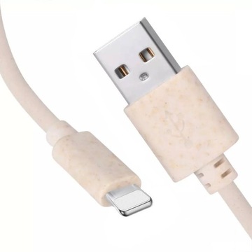 Ekologiczny EKO Kabel 3A 1m USB - Lightning HG-EC0