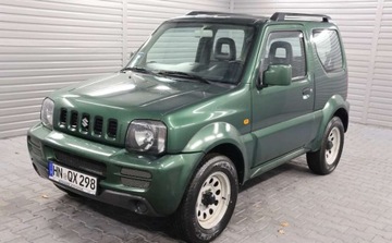 Suzuki Jimny III Standard 1.3 VVT 85KM 2009 Suzuki Jimny 4X4, Hak, KLIMA, Bez Rdzy, El. Szyby, Centralny Zamek, Zadbany