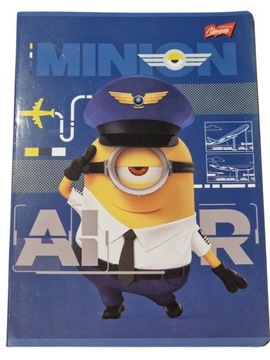 Zeszyt w kratkę A5 Minionki 16 kartek, 1 szt. Unipap