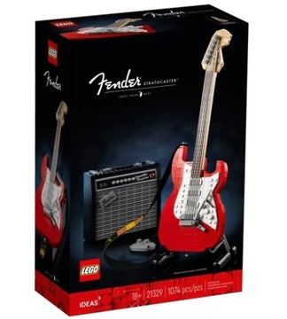 LEGO Ideas 21329 Fender Stratocaster - SUPER ZESTAW LEGO