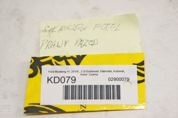 KD079 FORD MUSTANG VI MOTOREK SEDADLA PRAVÝ PŘEDNÍ