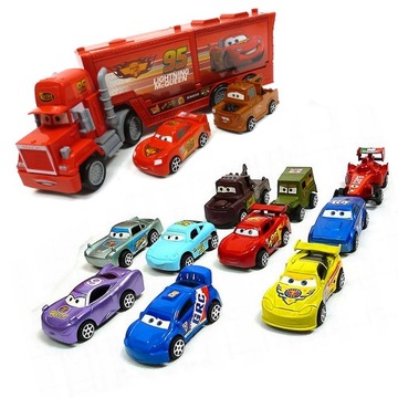 Парк Юрского периода: легковой автомобиль, грузовик + набор машинок