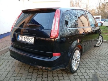 Ford C-MAX I 1.8 Duratec 125KM 2008 Ford C-MAX 1.8 PROSTA benzyna KLIMATRONIK kolor NAVI piekny czarny 1.8, zdjęcie 18