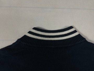 Abercrombie & Fitch sweter unikat zamek logo L