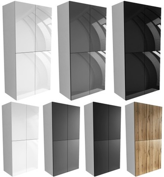 подвесная тумба в ванную над стиральной машиной, белый + ГЛЯНЦЕ