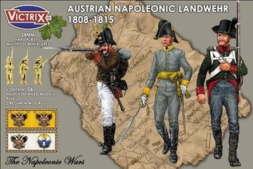 Austrian Napoleonic Landwehr 1808-1815 56 szt.
