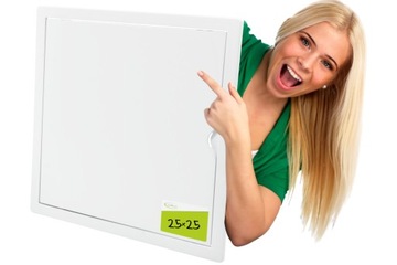 DRZWICZKI REWIZYJNE PLASTIKOWE 250X250