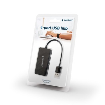 USB-концентратор Gembird UHB-U2P4-03
