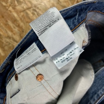 Spodnie Jeansowe LEVIS 508 31x34 Dżins Jeans Sim Fit Męskie Denim