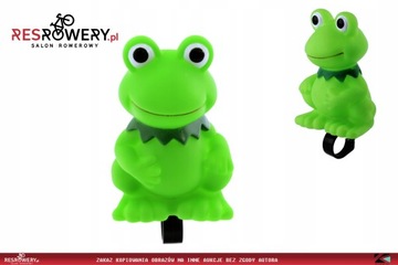 ЗВОНОК ДИНАМИК ТРУБА ДЕТСКИЙ ВЕЛОСИПЕД ЛЯГУШКА