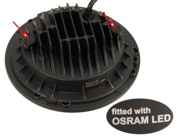 Светодиодная лампа, чипы OSRAM 7, фара ДХО, омологация