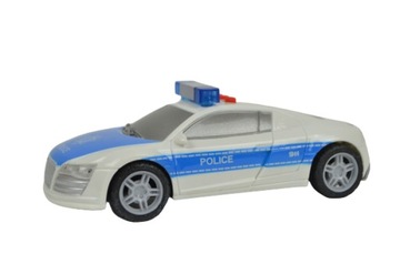 Autko POLICJA dźwięk światło koguty