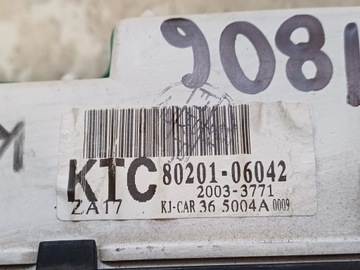 SSANG YONG KORANDO 96- PŘÍSTROJOVÁ DESKA BUDÍKY 8020106042