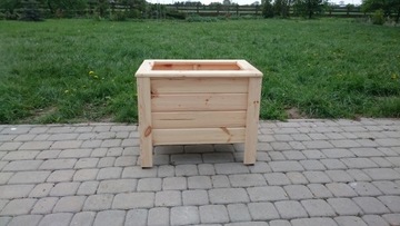 Деревянный ящик, вазон, крышка S 120х50х50