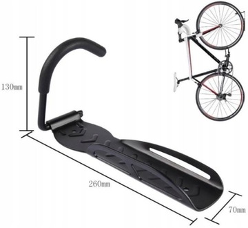2 настенные вешалки для велосипедов Настенный держатель для велосипедов вертикальный складной 30 кг