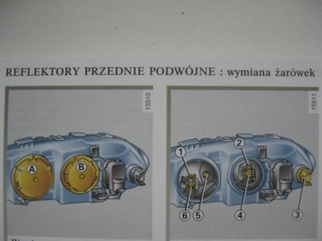 RENAULT MEGANE I 1999-2002 польская цветная инструкция, оригинал 2000 г.