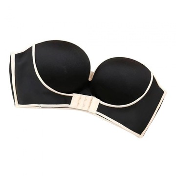 Women Strapless Bra Women Bra Strapless 70AB Black