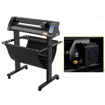 Полуавтоматический режущий плоттер для винила 870 мм.