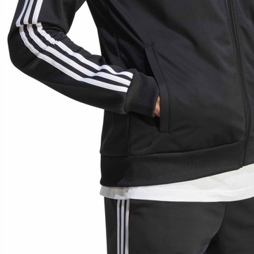 ADIDAS BASIC 3-STRIPES IC6747 BLUZA SPODNIE KOMPLET DRES MĘSKI CZARNY