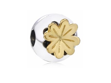 CHARMS DO BRANSOLET KLIPS BLOKADA KWIAT FLOWER