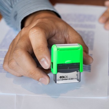 Colop C20 штамп для 4 строк.