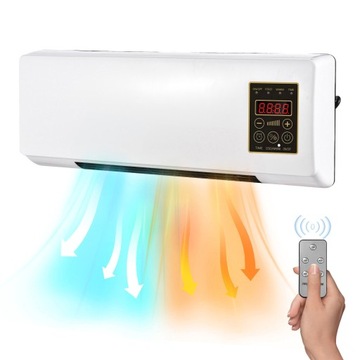 Portable Heater and Air Conditioner Combo Wall