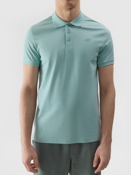 KOSZULKA POLO MĘSKA 4F M129 100% BAWEŁNA POLÓWKA T-SHIRT S