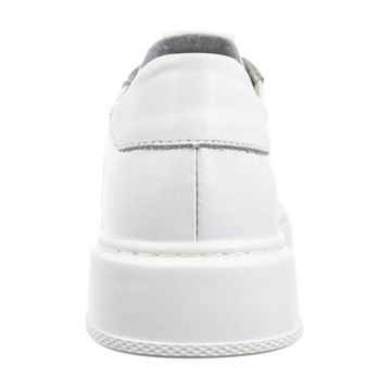 Buty Sneakersy Półbuty Damskie Venezia Białe GR23675 White