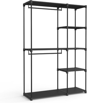 Szafa Songmics - 124 x 182 x 43 cm czarny