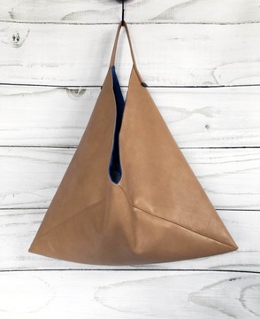 Origami Bag, Shopperka, Produkt Polski, Skóra