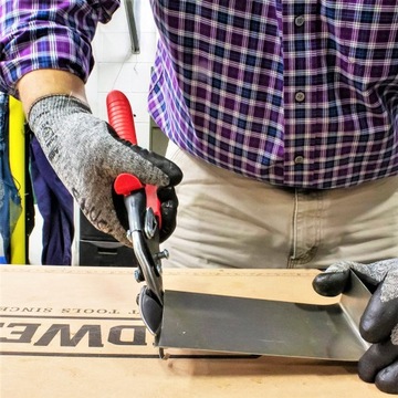 Ножницы MIDWEST для листового металла, сталь, прямые, левые